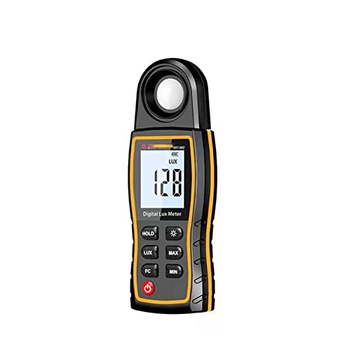 Fotómetro de alta precisión con pantalla digital y sensor portátil para luminancia