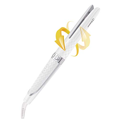 Hatteker Curling Iron Hair Curler with Ceramic Coating Barrel,Professional Curling