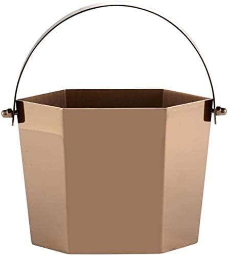 TEMKIN Cubo de Hielo Doble de Acero Inoxidable con Aislamiento de Tapa Oro Rosa Vino de Hielo Vino Tinto Cerveza Champán Cubos de Hielo TEMKIN Cubo de Hielo Doble de Acero Inoxidable con Aislamiento de Tapa Oro Rosa Vino de Hielo Vino Tinto Cerveza Champán Cubos de Hielo