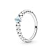Produktbild Pandora Damen-Solitär Jahresring 925_Sterling_Silber mit '- Ringgröße 52 198867C07-52