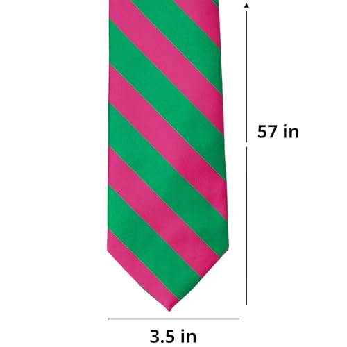 Image of tiemart Men's Striped Tie Standard Length