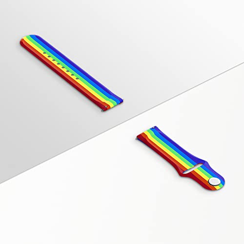 Image of Noise 22 MM Silicone Smartwatch Strap - Red - Compatible with ColorFit Ultra, ColorFit Pro 3 /Assist, ColorFit Nav /Nav+, NoiseFit Endure, NoiseFit Fusion, NoiseFit Evolve