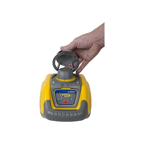 Spectra Precision LL100N-2 Self Leveling Rotary Laser Kit with HR320 Receiver Tripod Entry Level - System Case - Grade Rod (Inches) ±1/8 in Accuracy, 1,150 ft Range, Rugged Jobsite Performance