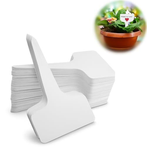 Sanmum Lot De 100 étiquettes En Alm Pour Plantes Et Arbres - Marqueur