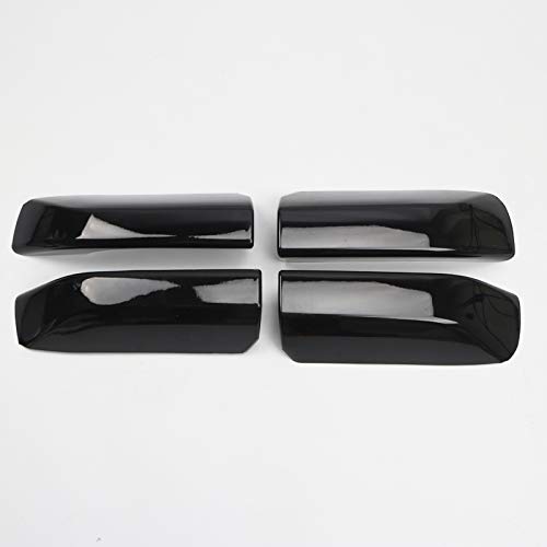 Itrims Car Roof Rack Rail End Cover Shell Cap Trim For Toyota 4Runner 4Wd N280 Trd Pro 2010-2022 2018 2019 Black 4Pcs #TOP3