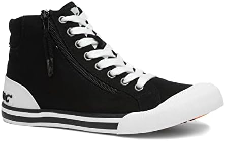 Rocket Dog Women's Jazzin High-Top Trainers, Black, 10 | Image 7