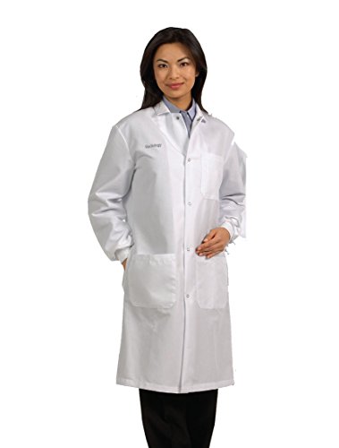 unisex-adult Unisex Snap Front Lab Coat
