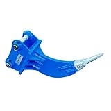 シングルリッパー 重機 アタッチメント 抜根 掘削 掘り起こし ピン径35mm 全長800mm 【NAKATAKI #37ｰ35】