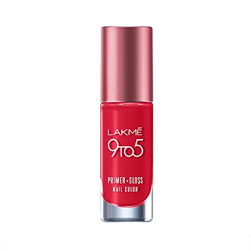 LAKMÉ 9to5 P+G Nail Perky Pink Glossy Finish 6 ml