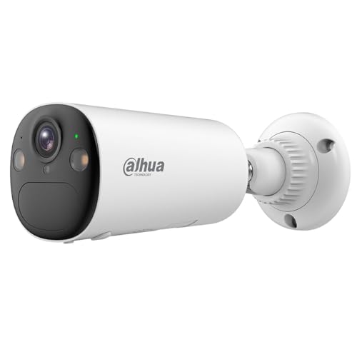 Dahua Apollo Bullet C1 4G Kit Caméra de Surveillance Intelligente 4 MP LTE / 4G à Piles avec AOV et Panneau Solaire Inclus (Blanc)