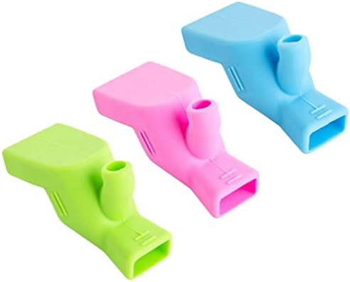 3pc Kitchen Sink Faucet Extender Rubber Elastic Nozzle Guide Children Water Saving Tap Extension for Bathroom Accessories