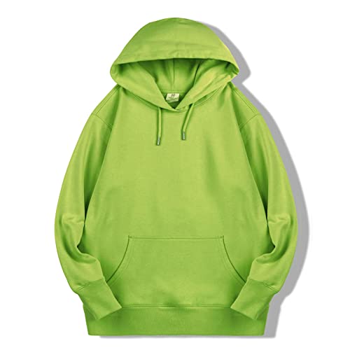 Sweat à capuche homme lâche pour masquer les formes avec un style uni