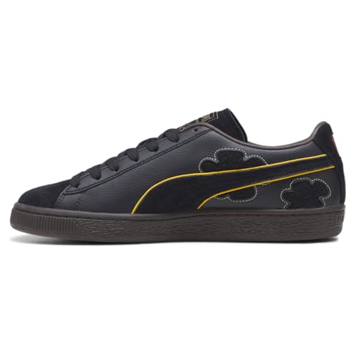 PUMA Mens Suede Blackbeard Teech X Op Lace Up Sneakers Shoes Casual - Black3