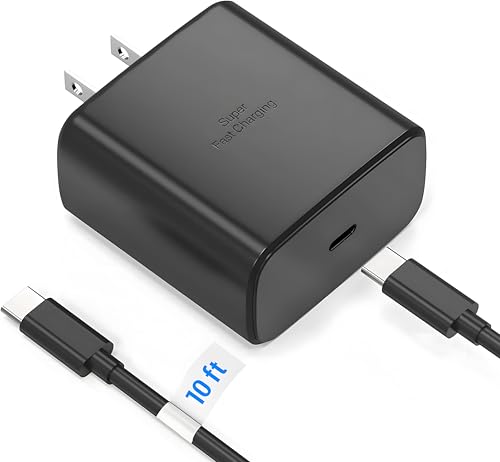 Galaxy S26 S25 45W for Android Charger, Super Fast Charging USB C Block, PD PPS Fast Charge Type C...