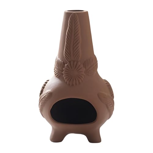 Jugutyeg Incensario Quemador Portapalos Soporte de Cerámica Cuenco para Sahumerio Difusor Decorativo Adecuado para Meditación Oficina Regalo Decoración