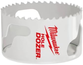 Milwaukee Electric Tool 49-56-0197 Ice Hardened Bi-Metal Hole Saw, 3-5/8"