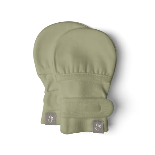 Image of goumikids Viscose Made from Bamboo Cotton Anti-Scratch Soft Stay-On Mitts