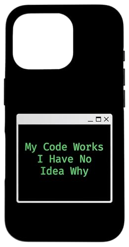 My Code Works I Have No Idea Why �\�t�g�E�F�A�G���W�j�A�R�[�_�[ �X�}�z�P�[�X iPhone 16 Pro �p