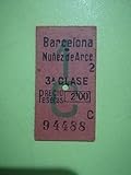 billetes de autobus sevilla madrid billete antiguo, el tamaño depende de cada billete