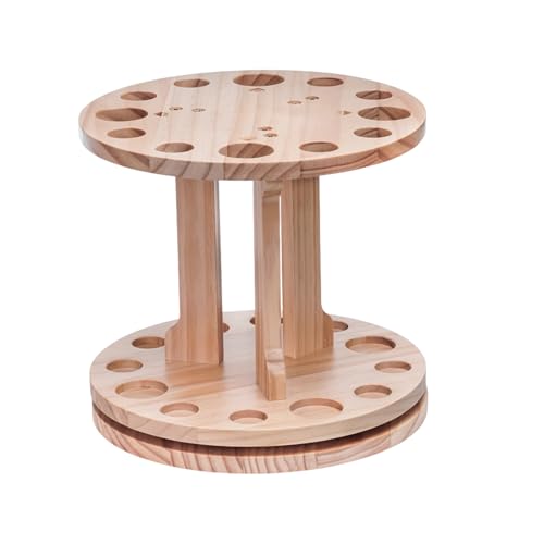 Bastidores Para Cañas De Pescar, Construcción De Madera Resistente, 30 Cm, Soporte Para Cañas De Pescar, Soportes Para Estantes De Piso, Solución De Almacenamiento Versátil, Para Hombres Y Mujeres, Co