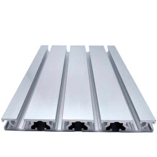 GTPBAO 15180 Industrial Aluminum Alloy Profile 2.4mm Wall Thickness 15x180mm Guide Rail Panel Engraving Machine Table Frame Extruded Rail(550mm Long)