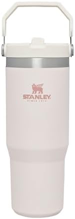 Stanley 1913 Flip Straw Water Bottle with Straw 0.89L - Rose Quar...