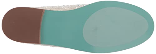 Betsey Johnson Women's Aron Loafer, Pearl, 7 #TOP3