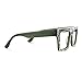 Zeelool Classic Oversized Aviator Eyeglasses Fashion Clear Glasses for Men with Non-prescription Lens Killian ZJGA358799-01 Green