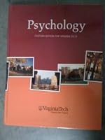 Psychology - Custom Edition for Virginia Tech 0536247250 Book Cover