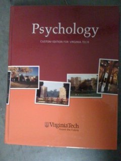Hardcover Psychology - Custom Edition for Virginia Tech Book