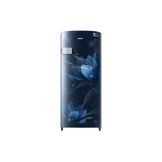 Samsung 192 L 3 star Inverter Direct Cool Single Door Refrigerator (RR20A1Y2YU8/HL, Saffron Blue, 2022 Model)