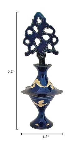 Sharvgun Vintage Surmadani, Caja Bronce, Azul Navy miniatura 4