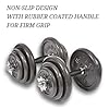 Adjustable Dumbbells 44 lbs Home Weight Lifting Professional Dumbbells for Body Workout Home Gym Fitness with Carry Case (Grey, 44LB/20KG)