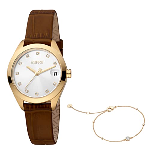 Montre ESPRIT dorée ES1L295L0045SET pour sublimer vos tenues de soirée