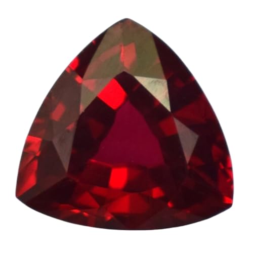 Grenat naturel Trillion 9,95 mm pour création de bijoux uniques fait main