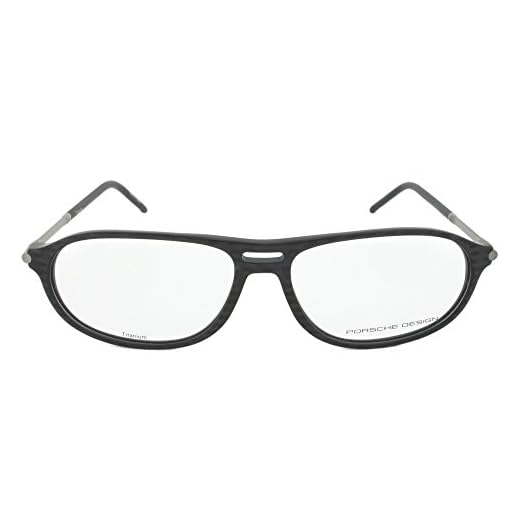 Montura de Gafas Hombre Porsche P8138-A Gris (ø 58 mm)