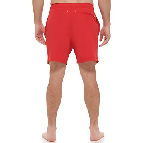 Calvin Klein Men's Standard Uv Protected Quick Dry Solid Swim Trunk4