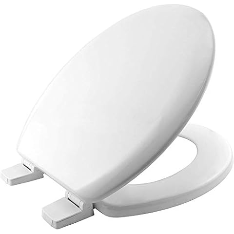 Bemis 5000ZART000 Chicago Toilet Seat, White Cover