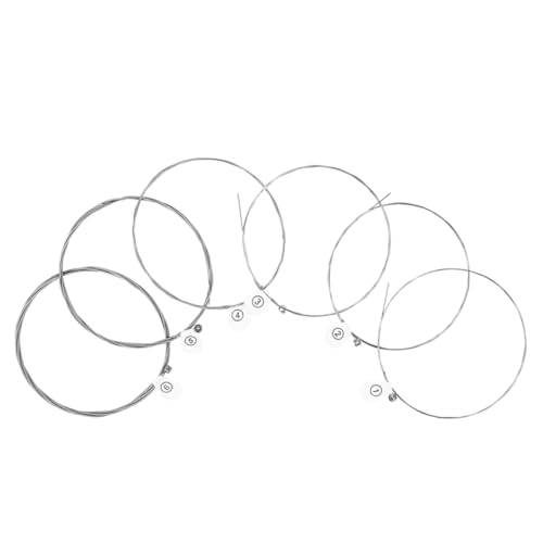 ibasenice Bass Guitar Strings High Carbon Steel Nickel Steel Bass Strings Hexagonal Design