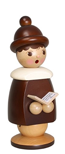 Chanteurs de Carol en bois non peint 260 mm de Seiffen fait main