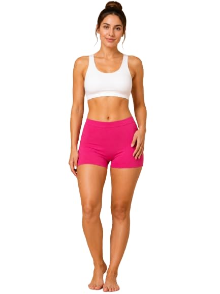 Boy Shorts Panties for Women| Lightweight Cotton-Elastane Fabric | Super Stretchy for Comfort | No Visible Panty Lines-image-43