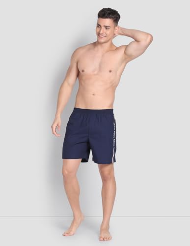 Image of U.S. Polo ASSN. Men's IYAX Brand Stripe Dual Pocket Boxers