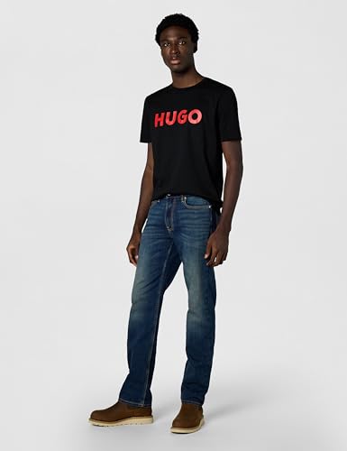 HUGO mens Print Logo Short Sleeve T-shirt T-Shirt