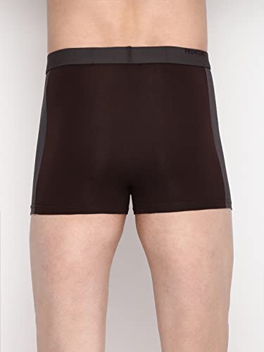 Image of RUPA FRONTLINE Colors Men's Front Open Athlefit Mini Trunks | Soft-Touch Cotton Stretch | Snug Fit | Breathable Fabric | Supporter Brief | Pack of 1