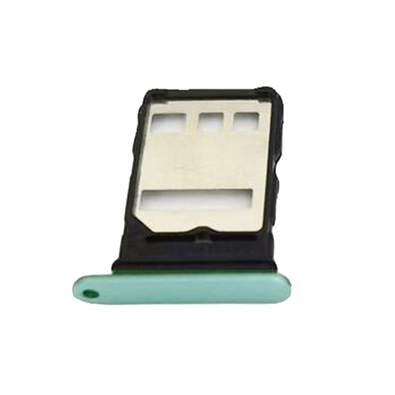 Bandeja de Tarjeta SIM para Honor Magic6 Lite Soporte de Tarjeta SIM Bandeja de Soporte de Ranura SIM Magic 6 Lite Piezas de Repuesto para teléfono Inteligente   Verde
