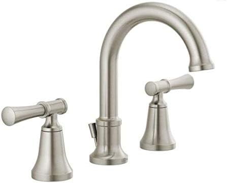 Chamberlain 8 in. Widespread 2-Handle Bathroom Faucet in SpotShield Brushed Nickel