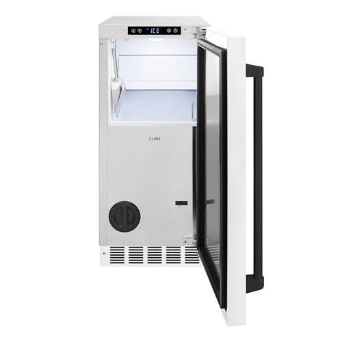 Fabricadora de Hielo ZLINE Touchstone 15 in Blanco miniatura 2