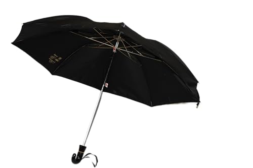 Image of Mohendra Dutt & Sons 2 Fold, 25 inches, Regent Black Nylon Umbrella