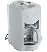 BRUNO ブルーノ コンパクト ミル付き コーヒーメーカー 全自動 一人用 二人用 2杯 から 5杯 ブルーグレー BOE104-BGY