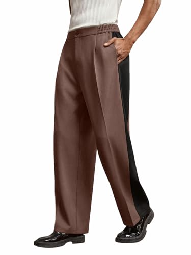 Image of GRECIILOOKS Men's Stretchable Track Pants | Comfortable & Stylish Trousers for Men | Formal & Casual Pant for Man | Breathable Summer Pant with Elastic Button Closure & Korean Style Travel With Pocket